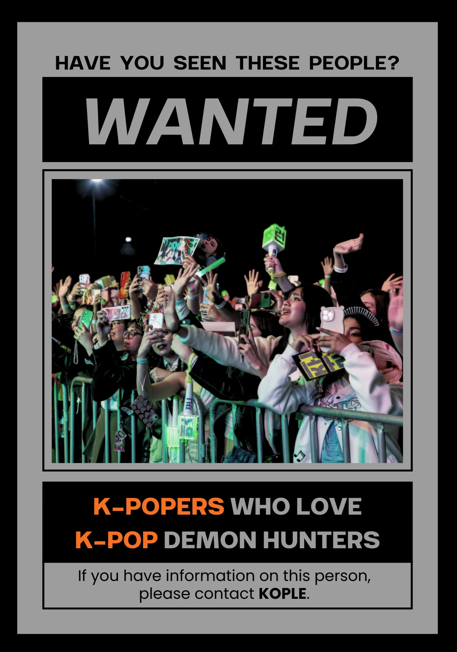  Seal the Honmoon with KOPLE : “K-pop Demon Hunters” movie night 🎤🎥
