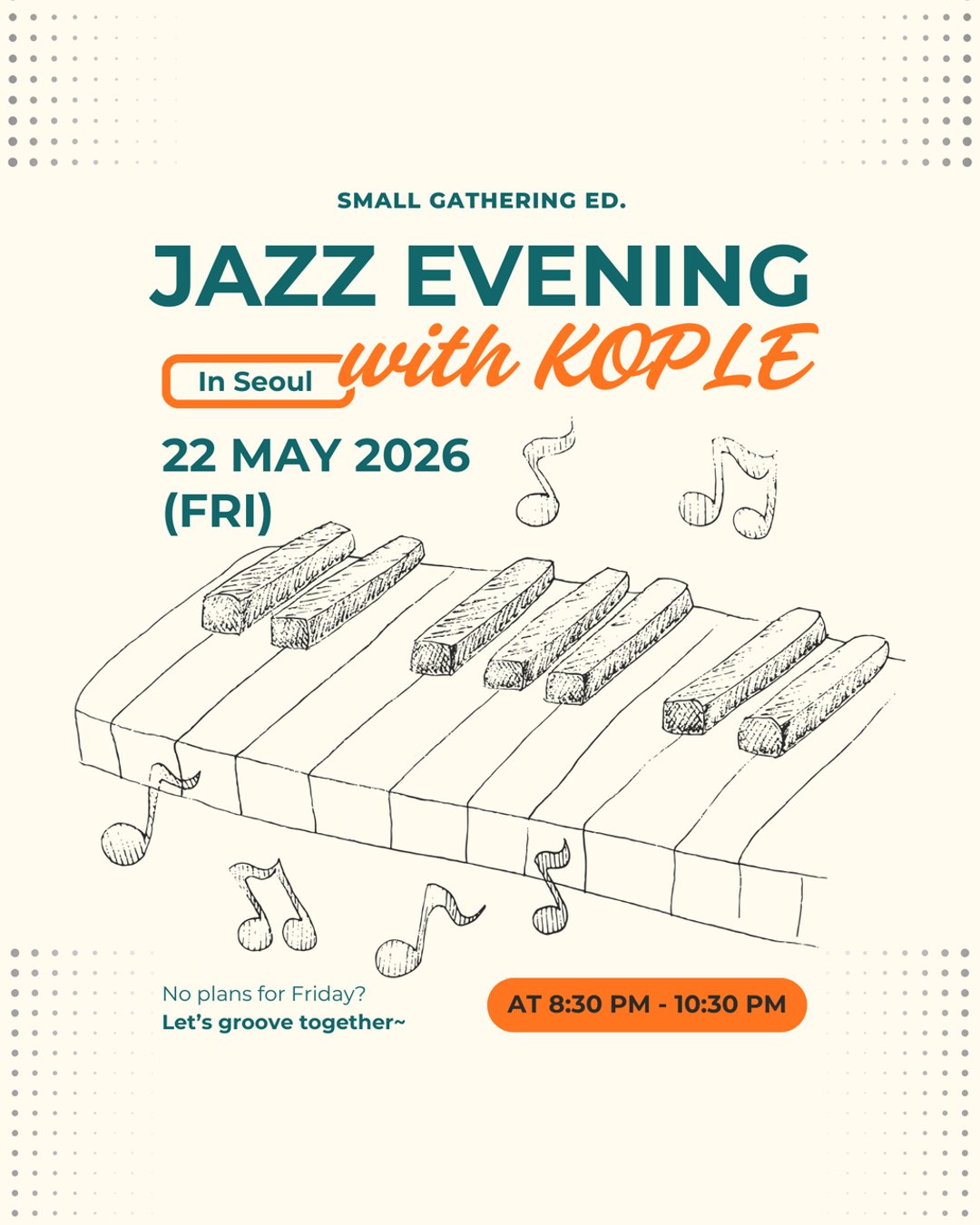 Jazz evening in Seoul