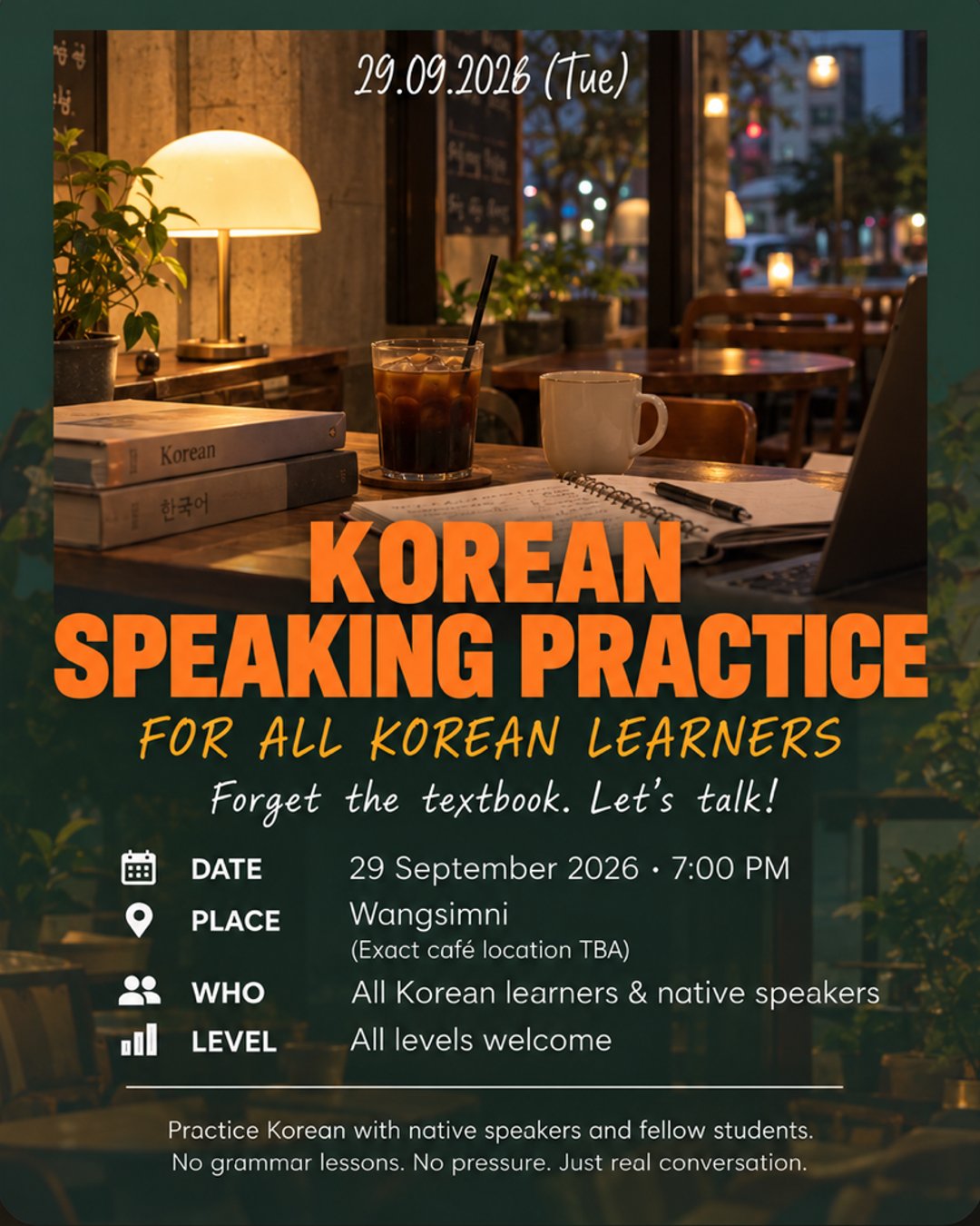 Korean Chat Café ☕