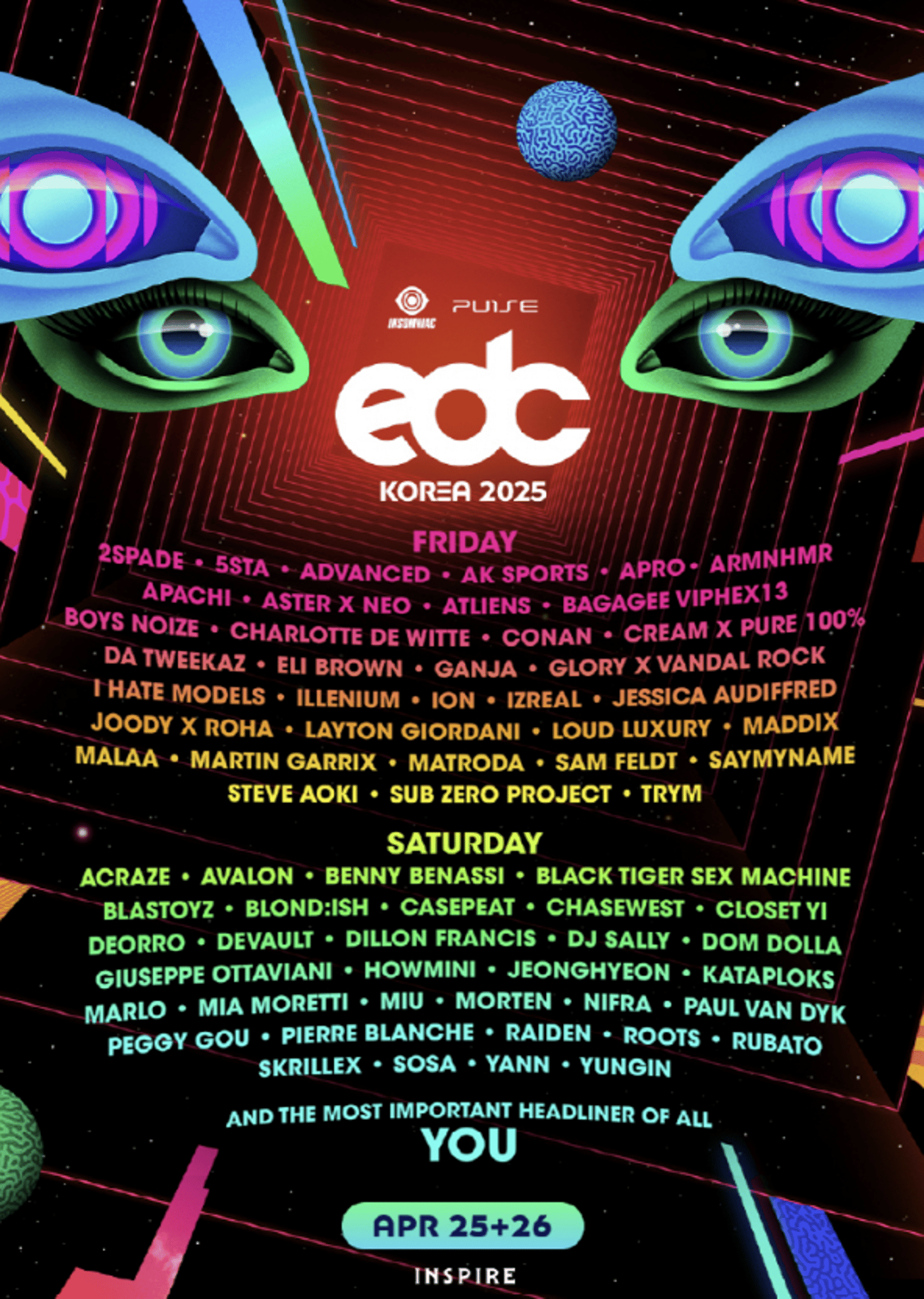 🎉 KOPLE Exclusive: FREE Tickets to EDC KOREA 2025! 🎉