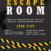 Escape Room gathering