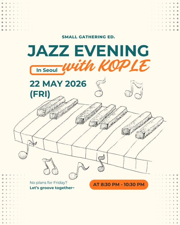 Jazz evening in Seoul