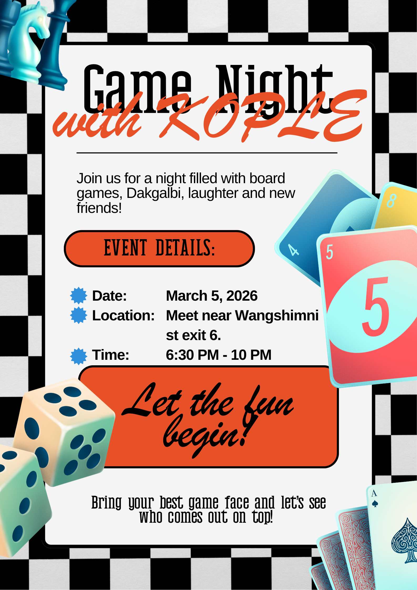 🫶Chicken + Board Games