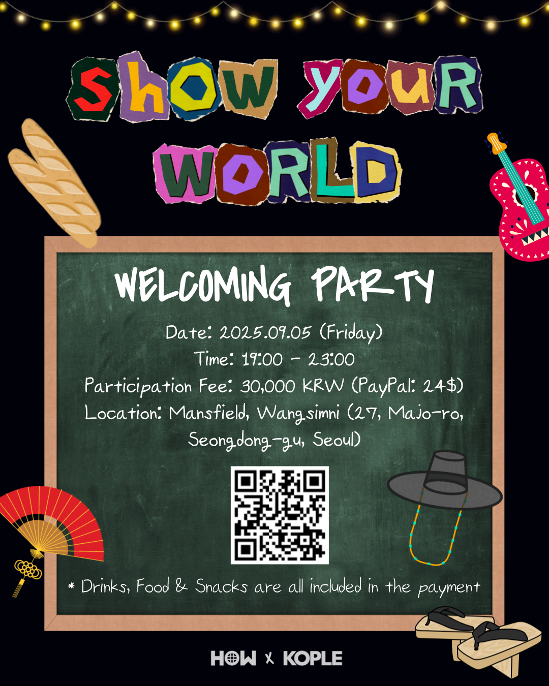 🎉  KOPLE X HOW: Show Your World Party